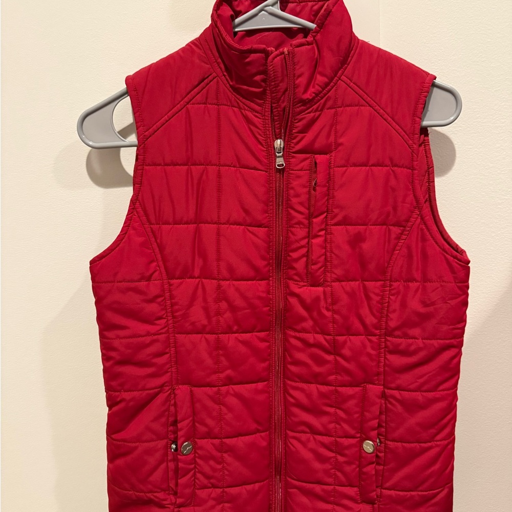 Ralph Lauren Red Puffer Vest
